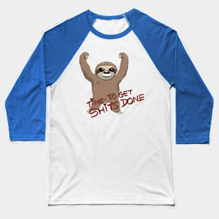 MotivaSloth Baseball T-Shirt